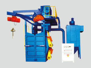 Hook shot blasting machine