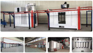 Cylinder coating line