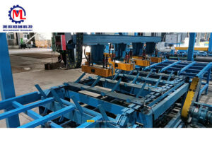 Shot blasting cleaning machine for inner wall of steel cylinder